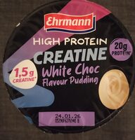 CREATINE White Choc Flavour Pudding