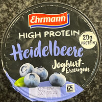 High Protein Heidelbeere Joghurt-Erzeugnis