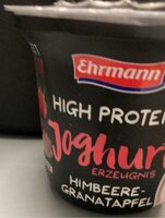High Protein Joghurterzeugnis Himbeere Granatapfel