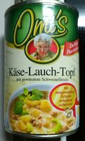Omis Käse Lauch Topf