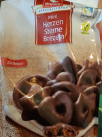 Mini Herzen Sterne Bretzeln Lebkuchen