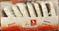 Ulmetten Braune Lebkuchen glasiert