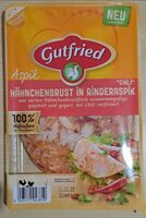 Hähnchenbrust in rinderaspik chili