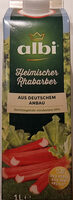 Rhabarber-Nektar