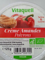 Crème amandes poivrons