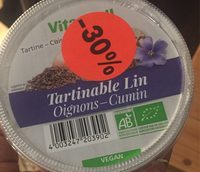 Tartinable lin oignons - cumin