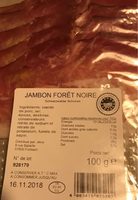 Jambon foret noire