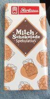 Tablette chocolat au lait et spéculoos
