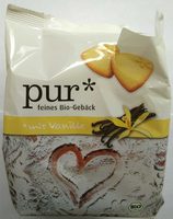 Feines Bio-Gebäck mit Vanille