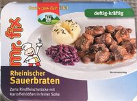 Rheinischer Sauerbraten mit Kartoffelklößchen