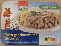 Rahmgeschnetzeltes Züricher Art mit schwäbischen Spätzle
