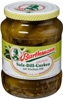 Salz-Dill-Gurken