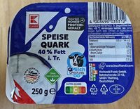 Speisequark 40%