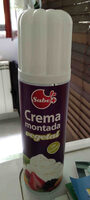 Crema montada vegetal