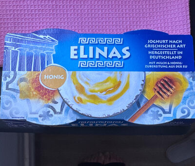 Elinas Joghurt nach griechischer Art Honig 4003490323617 Joghurt nach griechischer Art mit Zucker und Honig