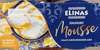 Joghurt Mousse Zitrone Biskuit-Geschmack
