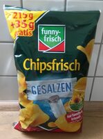 Chipsfrisch gesalzen