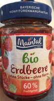 Bio Erdbeere ohne Stücke ohne Kerne Fruchtaufstrich