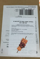 40 brochettes bbq cherry pepper