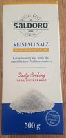 Kristallsalz Feine Körnung mit Jod