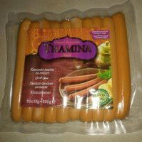 Saucisses fumées de poulet halal