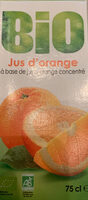 Jus d'orange