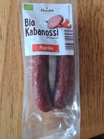 Bio Kabanossi, heiß geräuchert