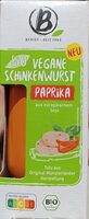 Bio Vegane Schinken Wurst Paprika