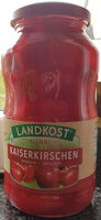 Kaiserkirschen entsteint, gezuckert