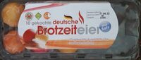 Gekochte deutsche Brotzeiteier mit Salz 4004953005781 Gekochte und gefärbte Eier aus Bodenhaltung