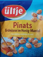 Pinats Erdnüsse in Honig-Mantel