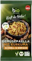 Gemüsepaella mit Kurkuma