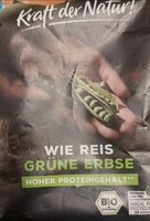 Wie Reis grüne Erbse