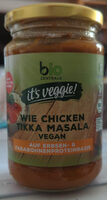 It's veggie Wie Chicken Tikka Masala vegan