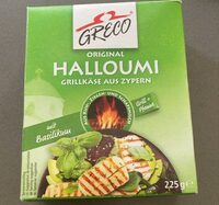 Original Halloumi mit Basilikum