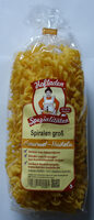 Spiralen groß Gourmet-Nudeln