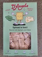 Ravioli mit Spinat und Käse
