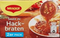 Maggi SAUCE ZU HACK- BRATEN NUTRI-SCORE Mit natürl