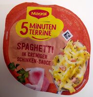 5 Minuten Terrine – Spaghetti in cremiger Schinkensauce