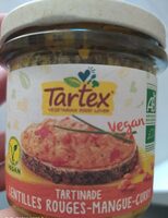 Tartinade Lentilles rouges - Mangue - Curry