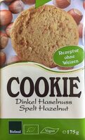Cookie, Dinkel Haselnuss