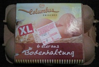 Eier aus Bodenhaltung