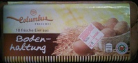 10 frische Eier aus Bodenhaltung