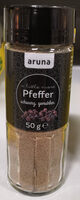 Pfeffer, schwarz, gemahlen