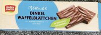 Vollmilch Waffelblättchen