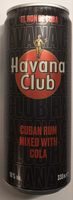 Cuban Rum Mixed With Cola