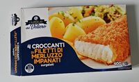 Filetti di merluzzo impanato