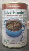 Leberknödel in konzentrierter Suppe