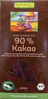 Edelbitter Schokolade 90%