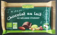 Chocolat au lait au mélange étudiant